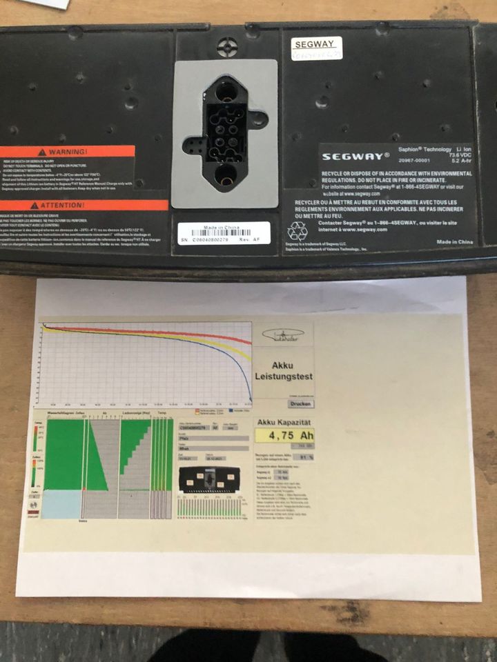 Segway PT Akku I2/X2 gebraucht 4,75 Ah in Mühlheim am Main