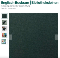 Englisch Buckram / Bibliotheksleinen Buchbinden– 2 Rollen NEU 1 M Leipzig - Leipzig, Südvorstadt Vorschau