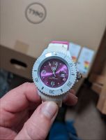 Uhr Armbanduhr Ice Watch in weiß mit lila Highlights Mecklenburg-Vorpommern - Wismar Vorschau