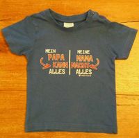 T-Shirt Anna & Philipp Gr. 80-86 "Mein Papa kann alles, meine..." Nordrhein-Westfalen - Elsdorf Vorschau