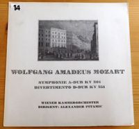 LP Wolfgang Amadeus Mozart Symphonie A-Dur KV 201 Bayern - Holzkirchen Vorschau