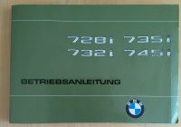 Betriebsanleitung "BMW 728i, 735i, 732i, 745i" - gebraucht Sachsen - Pöhl Vorschau