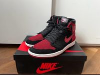 Air Jordan 1 Retro High Flyknit Gr. 41 / 8 Black /Varsity Red Köln - Lindenthal Vorschau