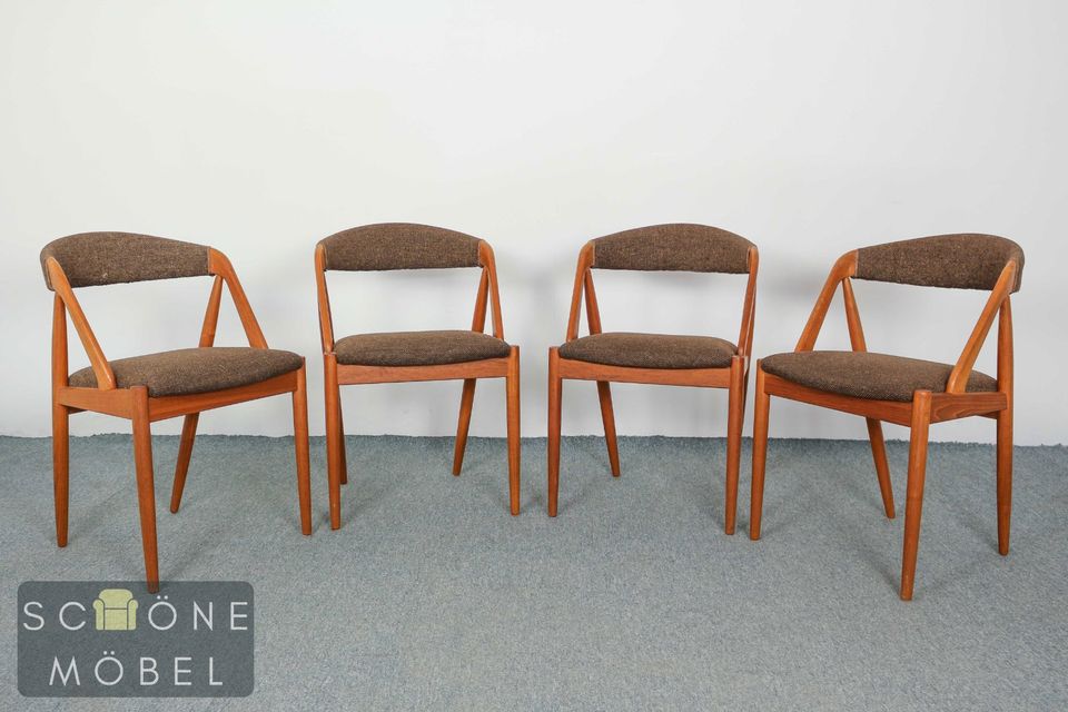 4 Danish Design Kai Kristianen Vintage Stühle Mid Century Retro in Berlin