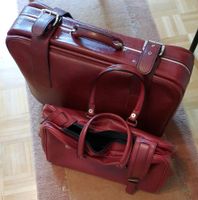 Rotes Vintage Kofferset/ Weekender Düsseldorf - Wersten Vorschau