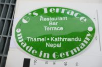 G's Terrace Speisekarte Thamel Nepal Kathmandu 1990 Himalaya Rest Baden-Württemberg - Karlsruhe Vorschau