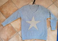 Strickpullover Made in Italy Stern Glitzer Neu Nordrhein-Westfalen - Troisdorf Vorschau