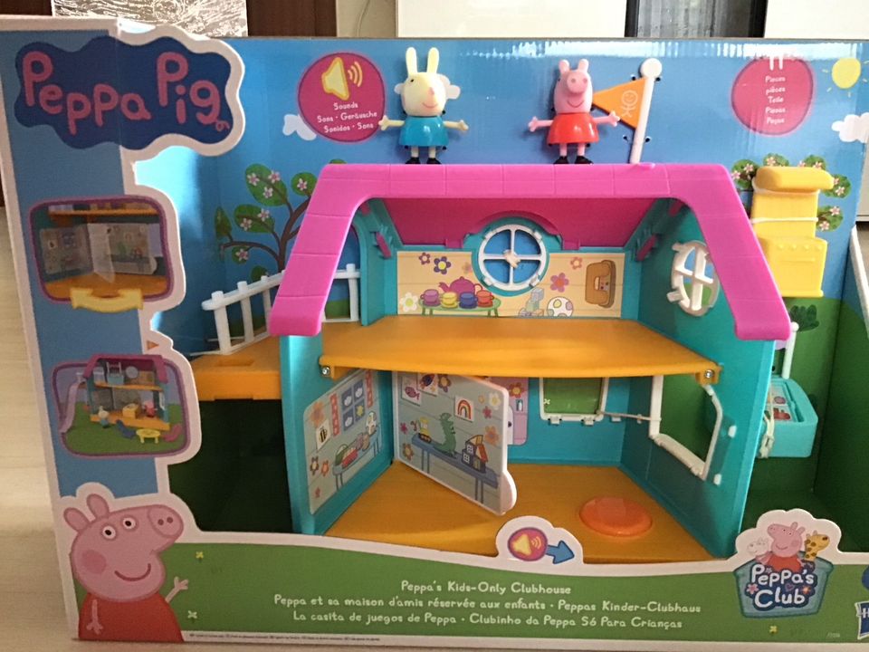 Peppa Pig Kinder Clubhaus von Hasbro deutscher Sprachversion in Torgau