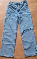 H&M Wide leg Jeans hell Gr. 146 Bayern - Wasserburg am Inn Vorschau