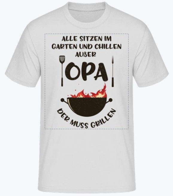 Neu! Opa Griller T-Shirt UNISEX verschiedene Farben in Frankfurt am Main