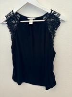 Damen T-Shirt Spitze schwarz Gr. M h&m Saarland - St. Wendel Vorschau