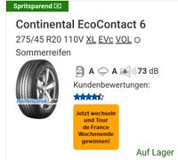 NEU 20zoll Sommerreifen CONTINENTAL Eco Contact 275/45 R20 NEU München - Schwabing-West Vorschau