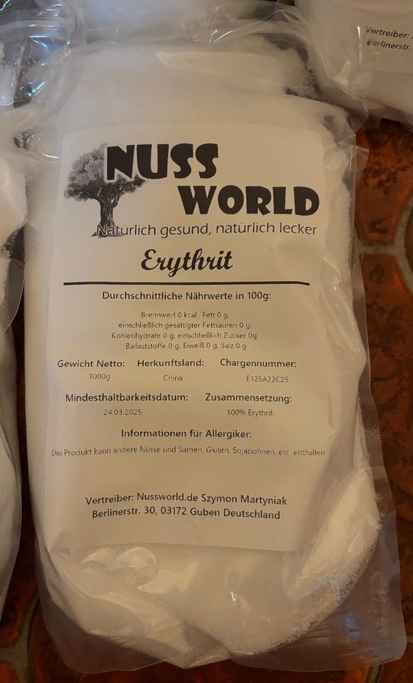 OVP 5kg Erythrit in Aschaffenburg