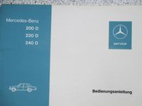 Betriebsanleitung Bedienungsanleitung Mercedes /8 W115 Diesel 240 Nordrhein-Westfalen - Alsdorf Vorschau