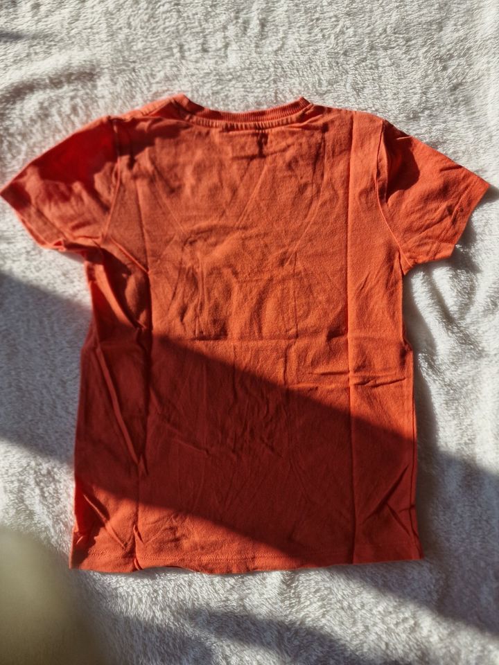 Donald und Mickey T-Shirt, Orange, Gr. 122 in Freilassing