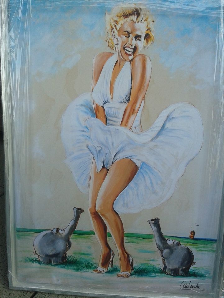 Original Otto Waalkes Marilyn Monroe ostriesischer Föhn - Giclée in München