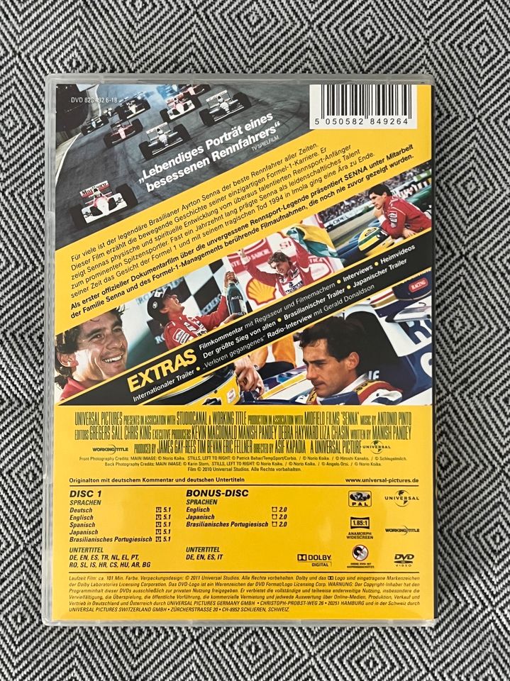Formel 1 Ayrton Senna DVD in Riedstadt