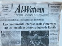 Zeitung Komoren 1997 Al-Watwan Comores Indischer Ozean Bayern - Fürth Vorschau