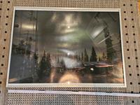 Bilderrahmen mit Bild (Nordlicht) Leipzig - Leipzig, Zentrum-Ost Vorschau