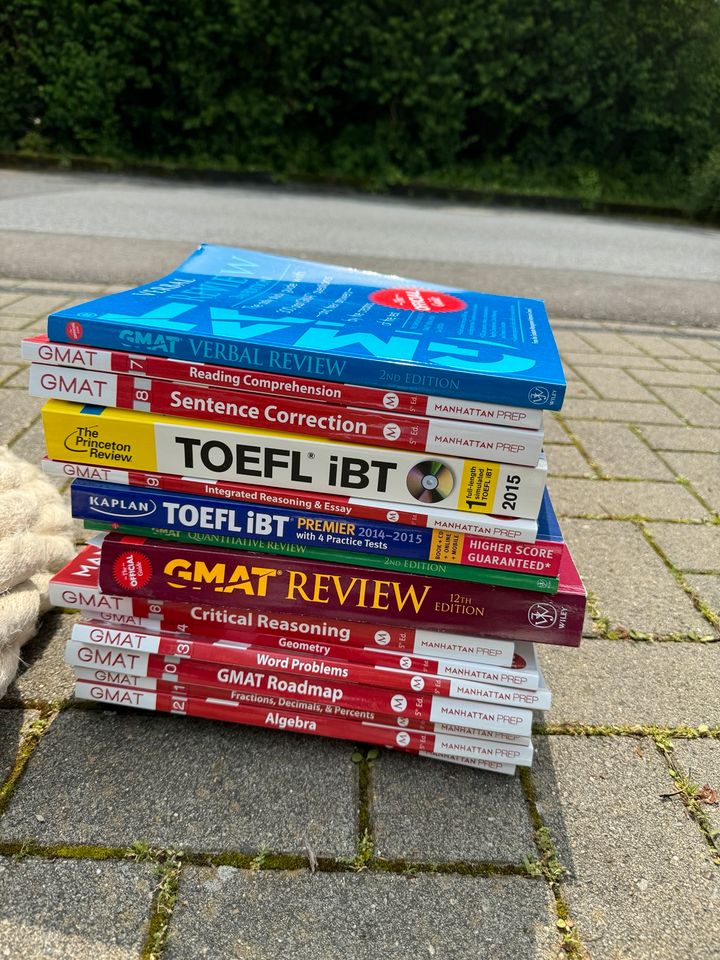GMAT Bücher abzugeben in Langenfeld
