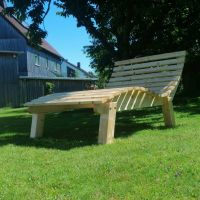 Wellenliege Waldsofa Gartenliege Holzliege  Relaxliege Wellenbank Bayern - Tirschenreuth Vorschau