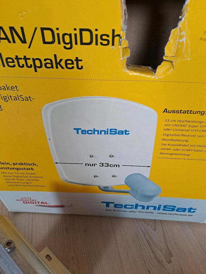 Technisat SATMAN DigiDish 33 Komplettpaket NEU OVP in St Gangloff