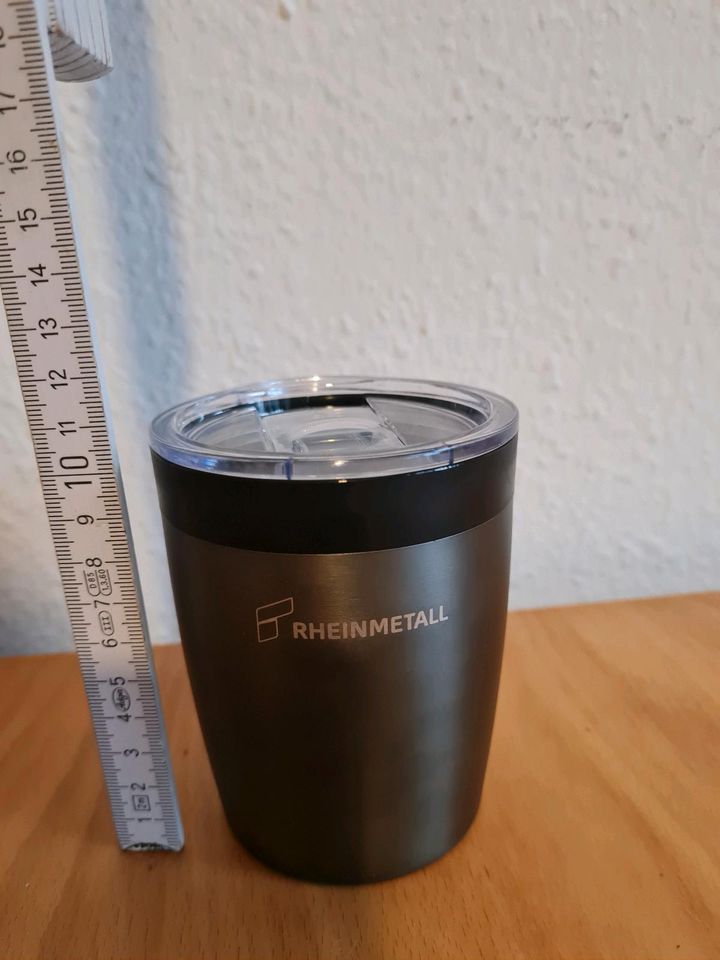 Rheinmetall Becher Merch in Kiel