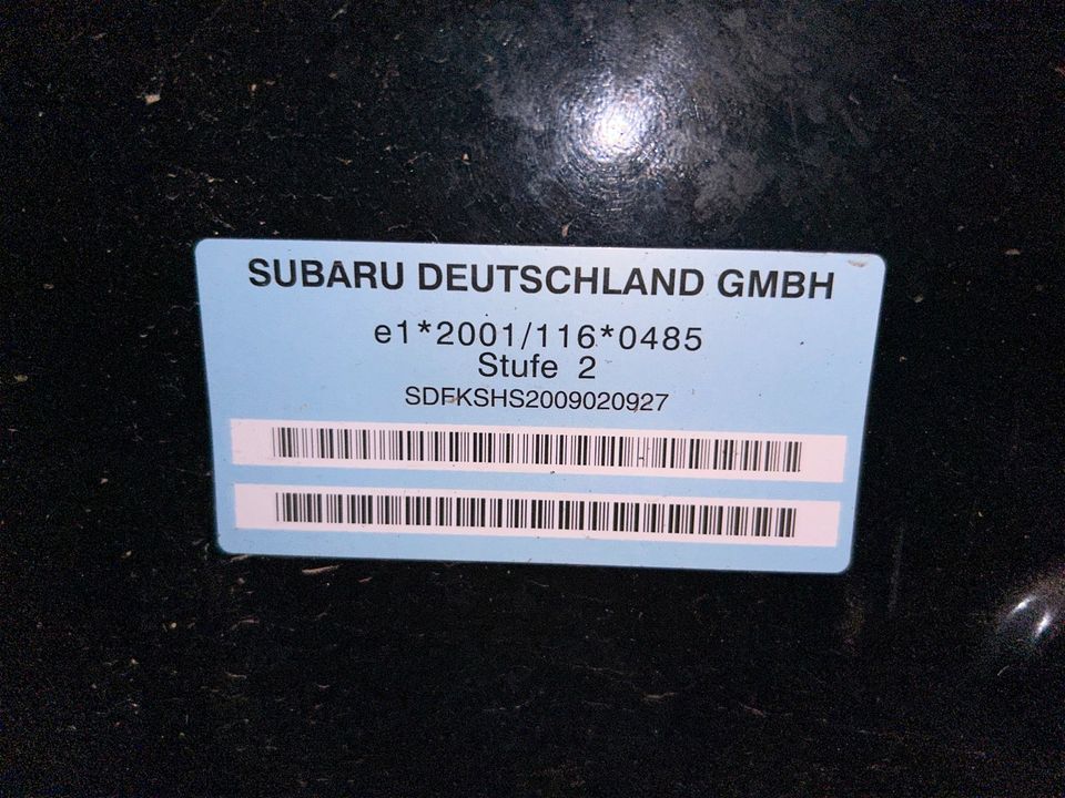 Subaru Forester SH 2.0D Auspuffrohr kurz in Spenge