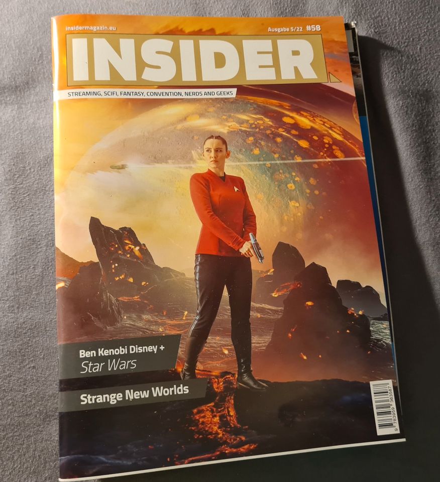 Zeitschrift INSIDER 2022 Science Fiction Star Wars Trek 54 - 60 in Hamburg