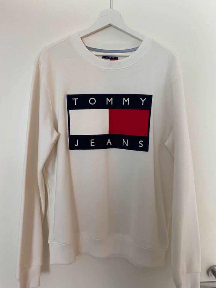 TOMMY HILFIGER L - PULLOVER - WEIẞ WIE NEU in Rosenheim