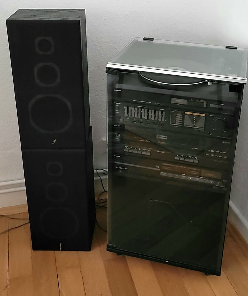 Sharp Hifi Anlage "Midi 2700" mit 2 Boxen, Fernbedienung+CD Playe in Hannover