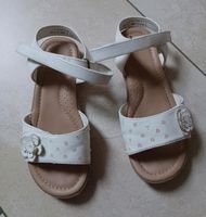 Sandalen weiß Blumenmädchen Hochzeit Kommunion 30 wie Neu Niedersachsen - Goldenstedt Vorschau