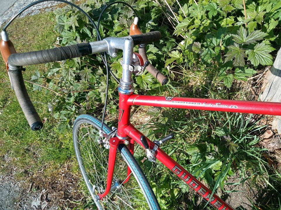 Retro Vintage Rennrad Gudereit in Raubling