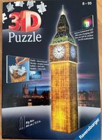 3D Puzzle: Big Ben night Edition mit LED von Ravensburger Bayern - Augsburg Vorschau