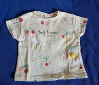 Baby T-Shirt mit bunten Kirschen in Größe 68 von Zara - NEU Hessen - Hünstetten Vorschau