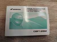 Honda CBF125M Fahrerhandbuch Sachsen - Hartmannsdorf Vorschau