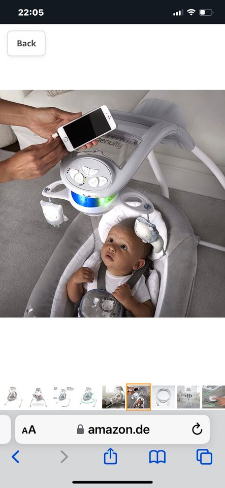 Elektrischer Babyschaukelstuhl in Spaichingen