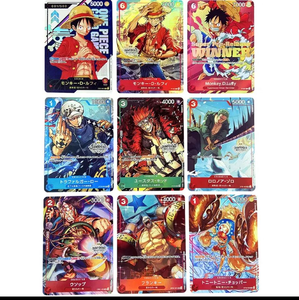 One Piece Championship Karten Custom/Proxysss 9er Set = 40€ in Rohrdorf