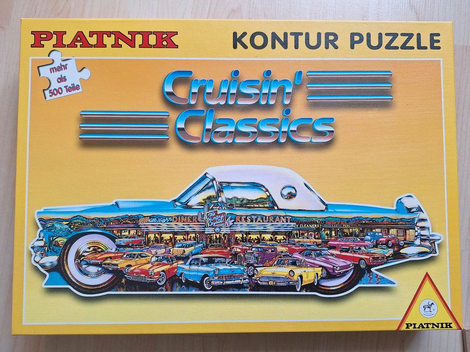 Piatnik Kontur Puzzle Cruisin' Classics Cadillac in Königsmoos