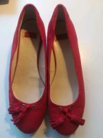 Bata Pumps, Gr. 37, rot, Nubuk / Wildleder sgt. Zstd. Bayern - Augsburg Vorschau