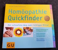 Homöopathie Quickfinder GU Verlag NEU ! Brandenburg - Oranienburg Vorschau