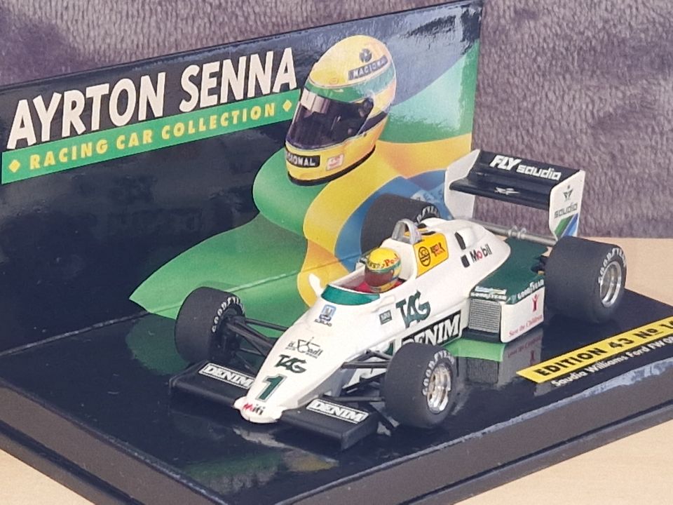 Ayrton Senna Racing Car Collection SaudiaWilliams Ford FW08C 1983 in Wahrenholz