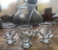 Bowle Set mit 5 Glosser und Kelle Nordrhein-Westfalen - Issum Vorschau