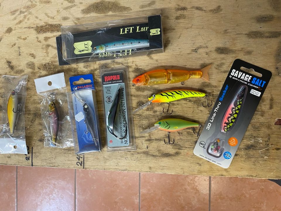 Wobbler, Twichbaits, Blinker, Gunki, Jackson, Rapala in Oppenheim