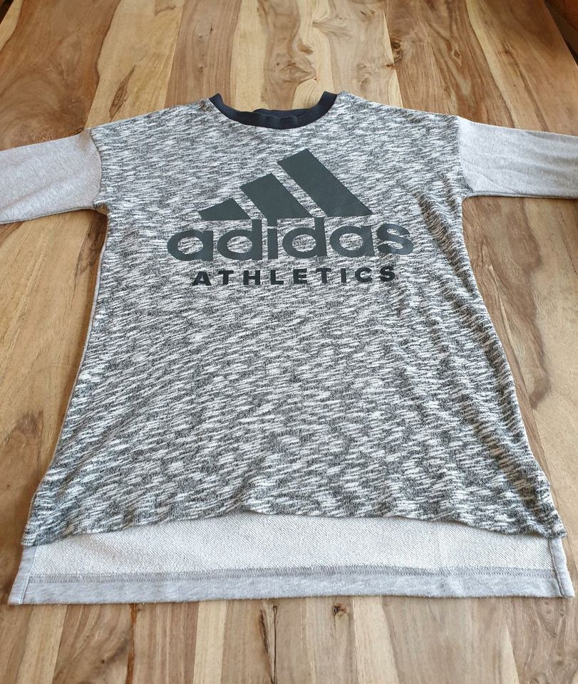 Adidas! Longsleeve! Gr. S! Langarmshirt! grau-meliert! in Oettingen in Bayern