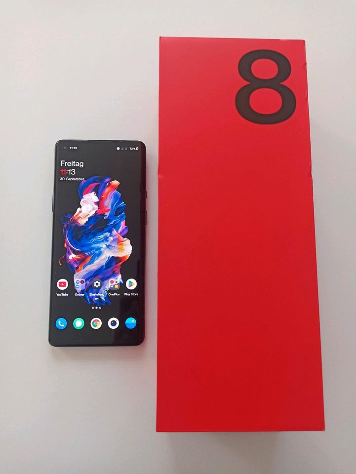 OnePlus 8 Pro 8/128 GB Onyx Black Handy Smartphone One Plus in Recklinghausen