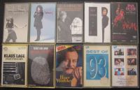10 Musikkassetten - Rush, Lage, Deter, Meinecke, Best of 93 etc. Nordrhein-Westfalen - Werl Vorschau