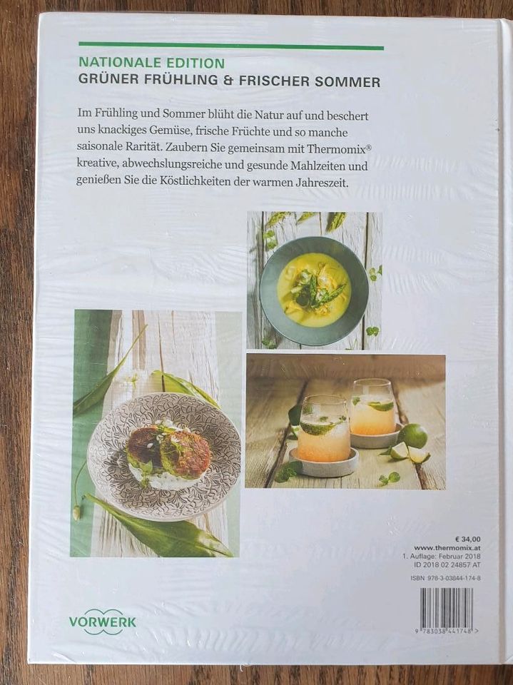 Thermomix Kochbuch "Grüner Frühling, frischer Sommer", neu + OVP in Burgdorf