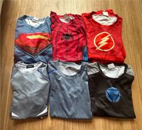 Superhelden Superman Spider-Man Flash Langarm Sport Shirts Niedersachsen - Buxtehude Vorschau