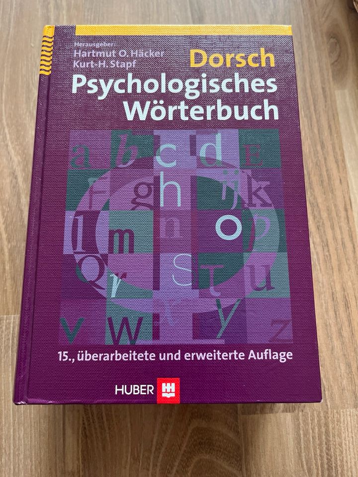 Dorsch Psychologisches Wörterbuch, 15 Aufl. in Dortmund